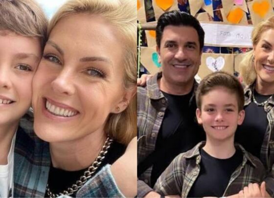 Ana Hickmann, Alezinho e Edu Guedes