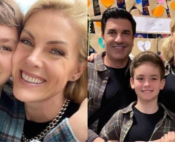 Ana Hickmann, Alezinho e Edu Guedes