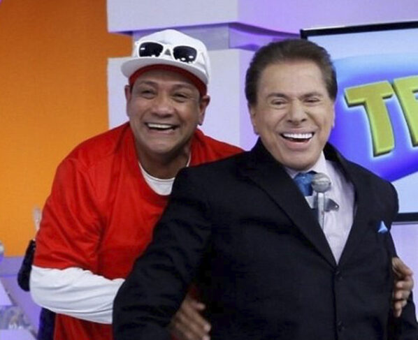 Liminha e Silvio Santos